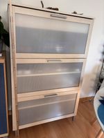Schuhschrank Holz, hellbeige