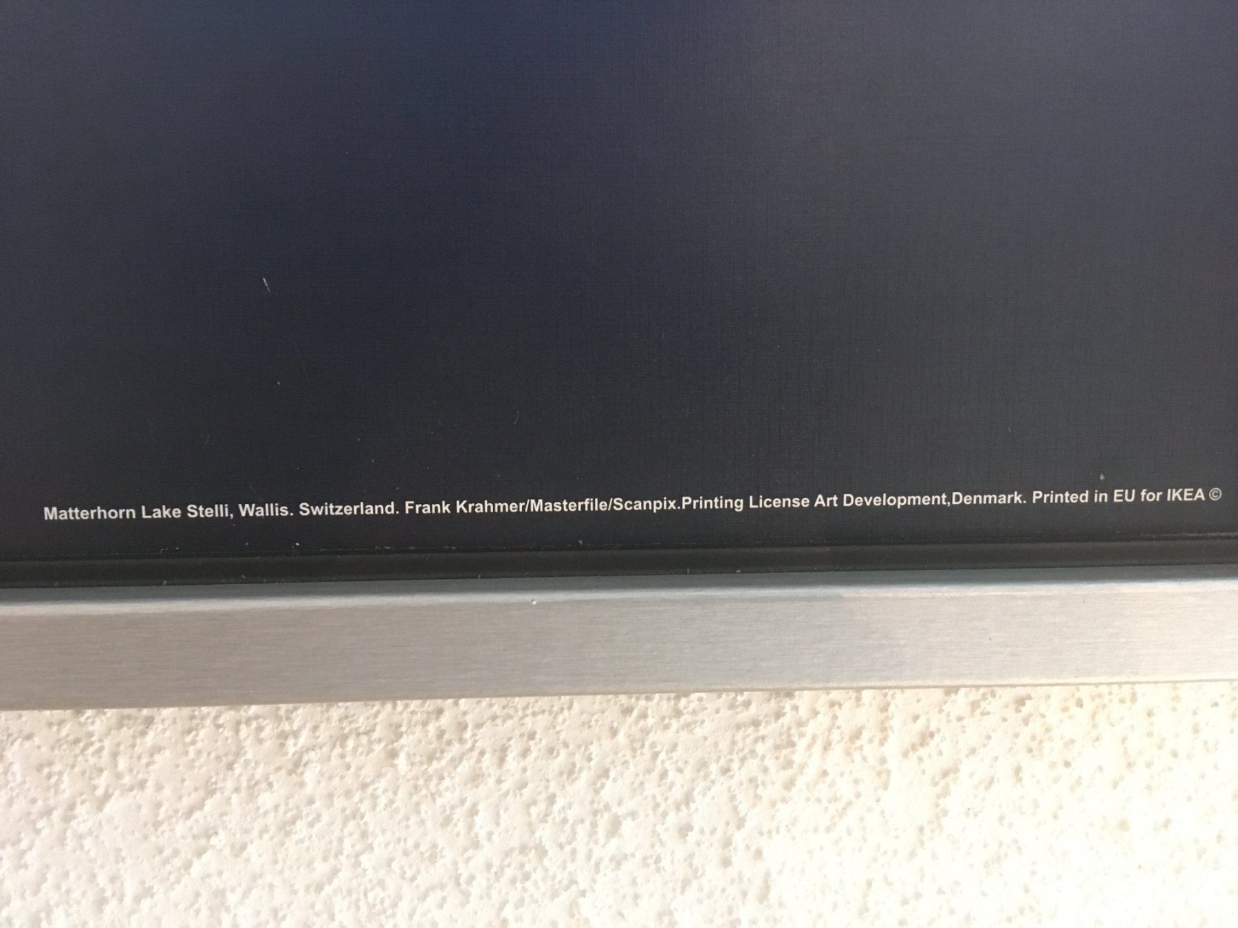 Foto & Immagini: Ikea Gerahmtes Bild Matternhorn - Preis reduziert! – Nuovo (secondo la descrizione) da Nuerensdorf venduto da Sagnak007 1