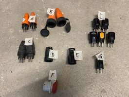 Stecker Kupplung T15 Typ15 Stromverteiler CEE Gifas Kabel
