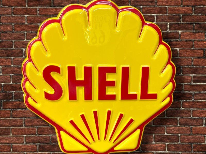 Lampade: SHELL LED Leuchtreklame Vintage Style – Nuovo e nell'imballaggio originale da Aarburg venduto da SwissVintageWorld