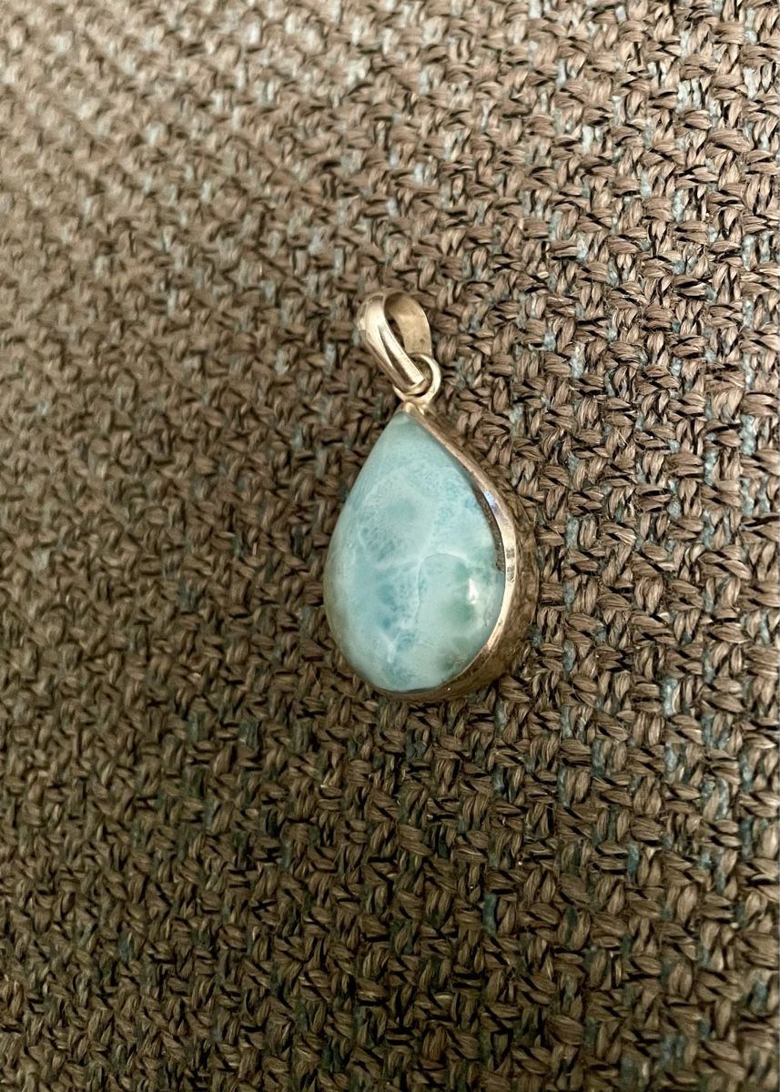 Ciondoli: Larimar Anhänger mit 925 Silber – Usato da Zürich venduto da doeni95 2