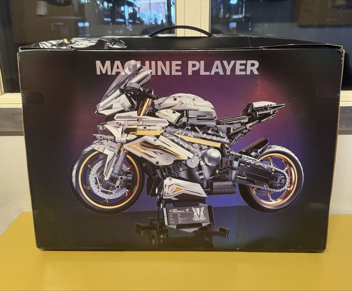Giocattoli: NEU Machine Player Motorrad Baustein  – Nuovo (secondo la descrizione) da Schlieren venduto da Freundlich02