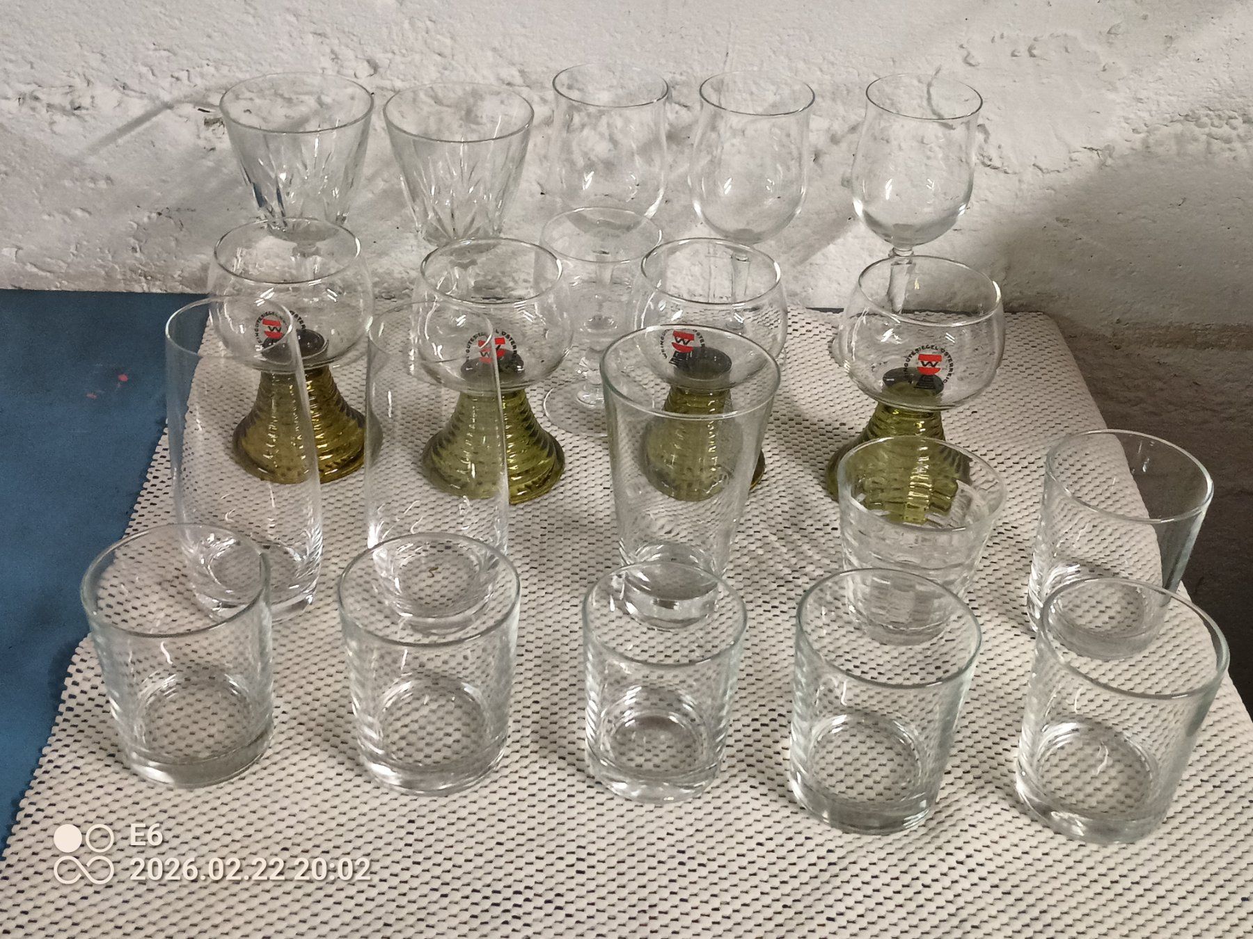 Verres: 19 Wein und Wassergläser – D'occasion à Zürich par Mitzi6