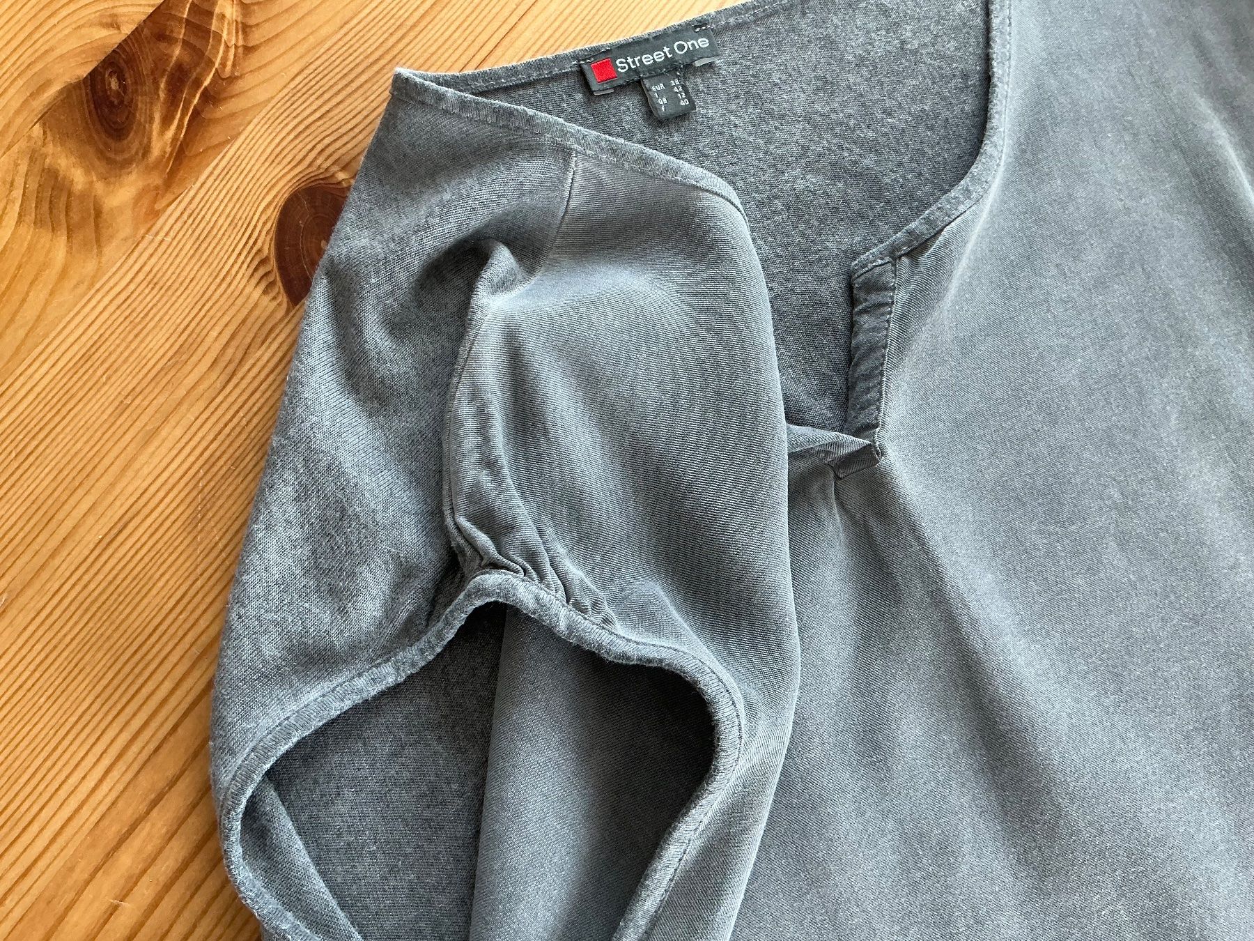 Camicette: STREET ONE   Blusenshirt,  Gr. 38,  im Materialmix – Usato da Aesch BL venduto da Fortexx 3
