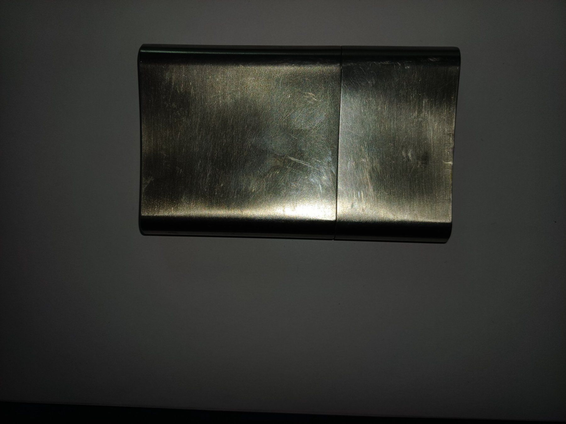 Sonstige Tabakwaren: Schönes Zigarettenetui Metall – Gebraucht aus Zürich von Atad 1