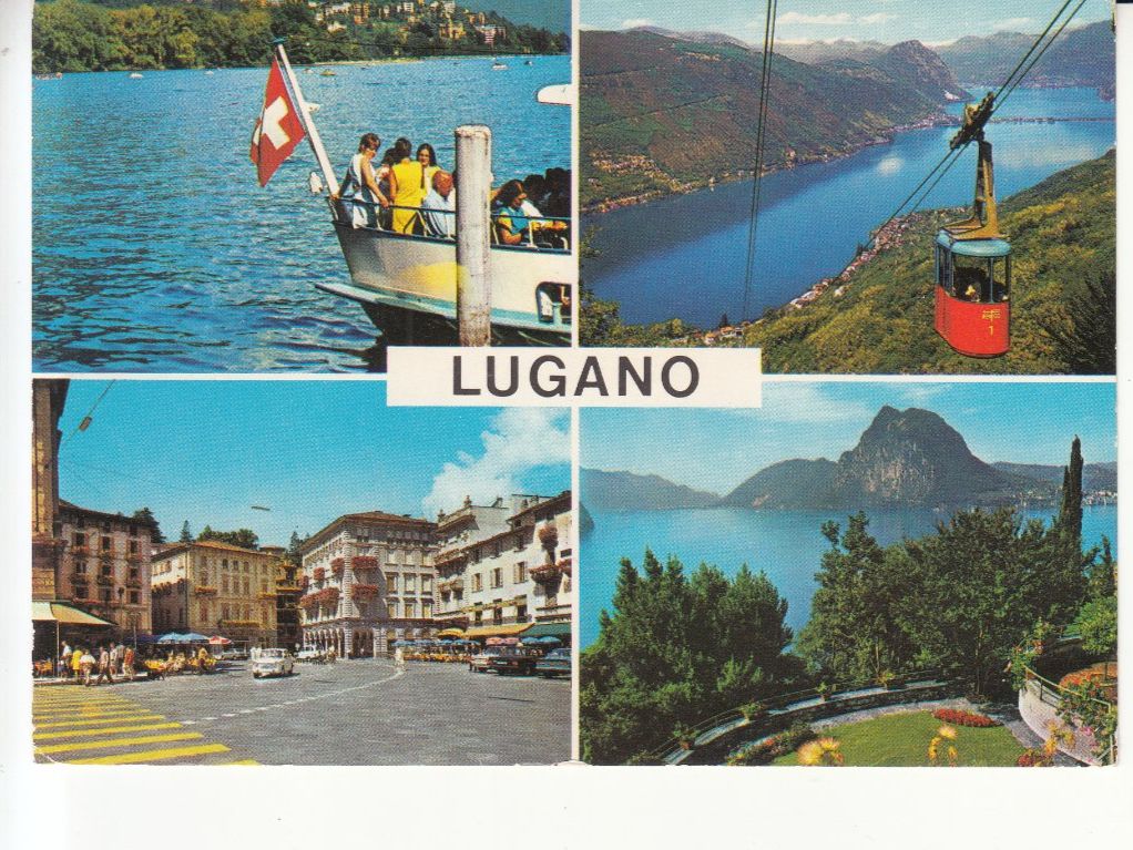 Ansichtskarten: Lugano 1975 – Gebraucht aus Bürglen TG von StampGraf