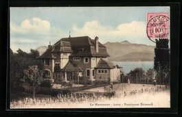 AK Lutry, Pensionnat Béraneck, 1914