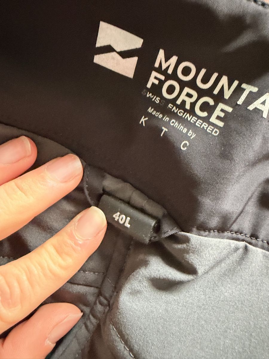 Mountain Force Pantaloni: Mountain Force Skihose schwarz Grösse 40L – Usato da Sursee venduto da ste_zr96 6