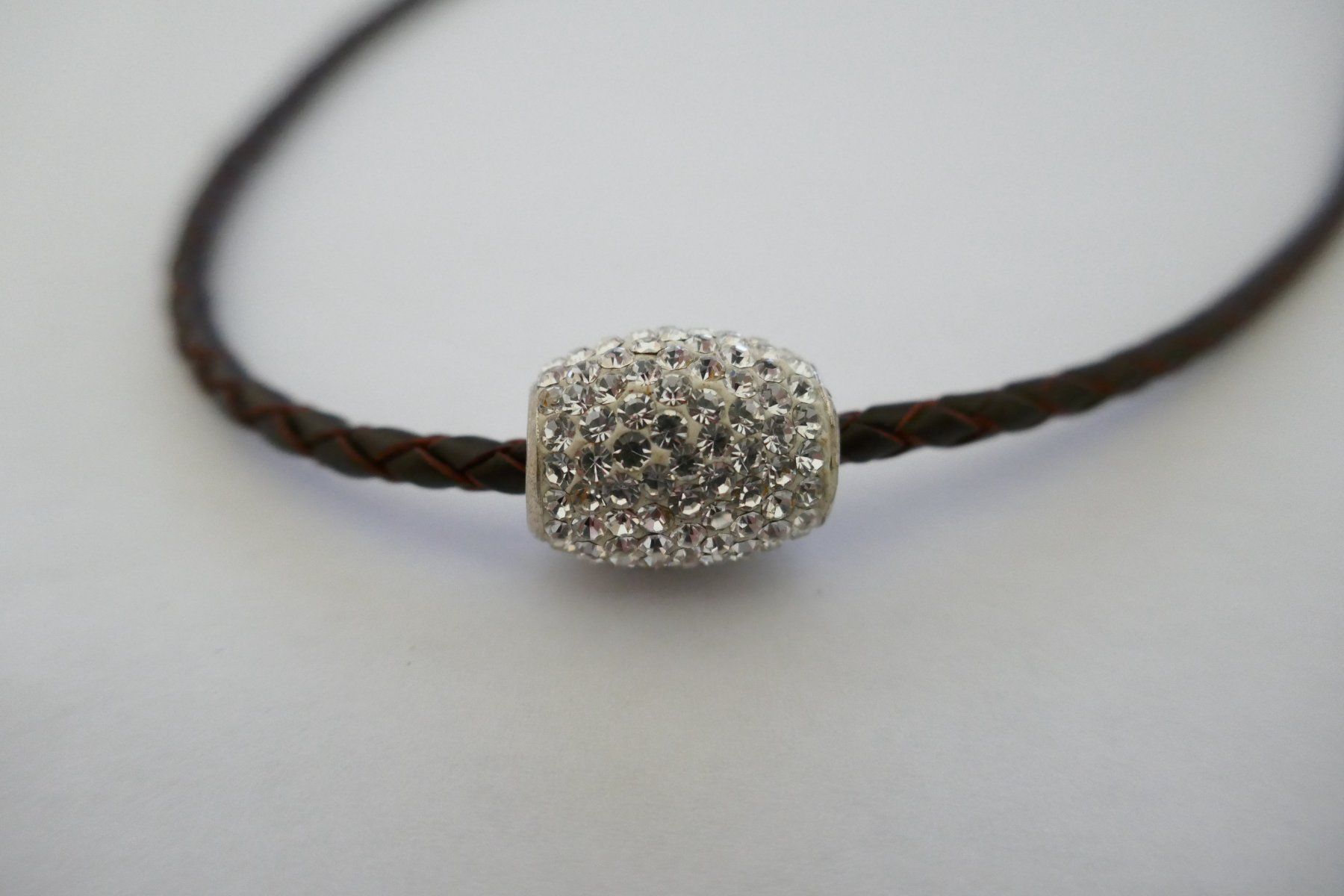 Catenine: Leder Edelstahl Kette – Nuovo (secondo la descrizione) da Muttenz venduto da einfach-schoen