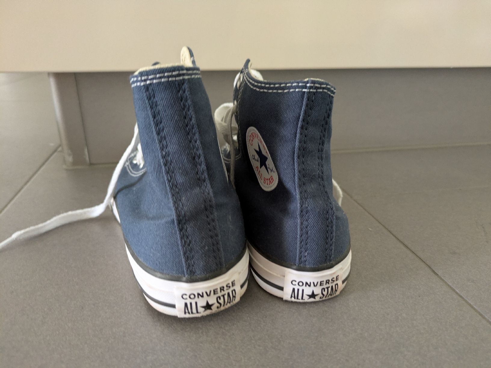 Converse Herrenschuhe: converse bleu, tissu, 35 – Gebraucht aus Ittigen von Flopom 3