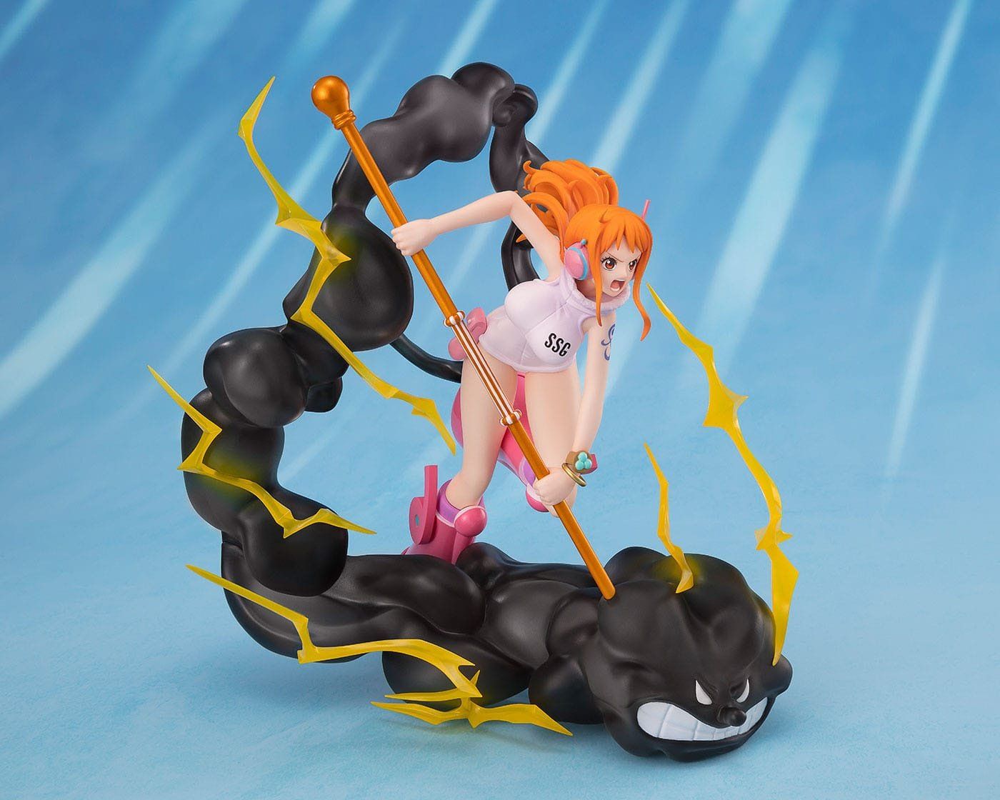 Bandai Statuette: Figuarts ZERO Extra Battle Nami Lightning Blast 17 cm – Nuovo e nell'imballaggio originale da St-Imier venduto da ATTAKSHOP 1