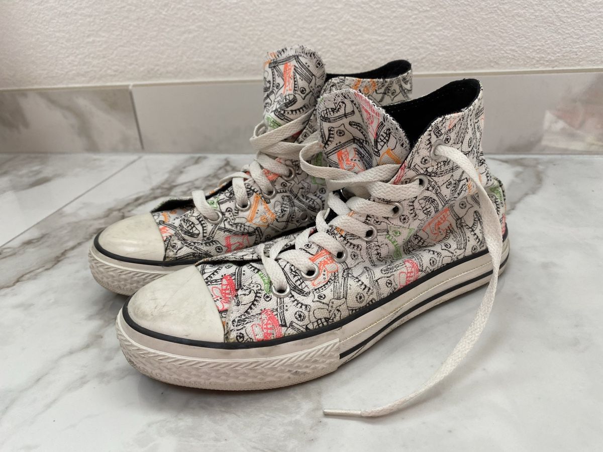 Converse Scarpe per ragazze: Coole Mädchen Converse Gr. 34 – Usato da Estavayer-le-Lac venduto da Mimmy02