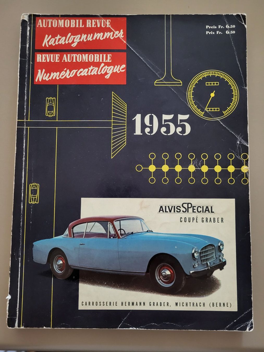 Riviste & Magazine: Automobil Revue Katalog 1955 – Usato da Wilen b. Wollerau venduto da 4banger