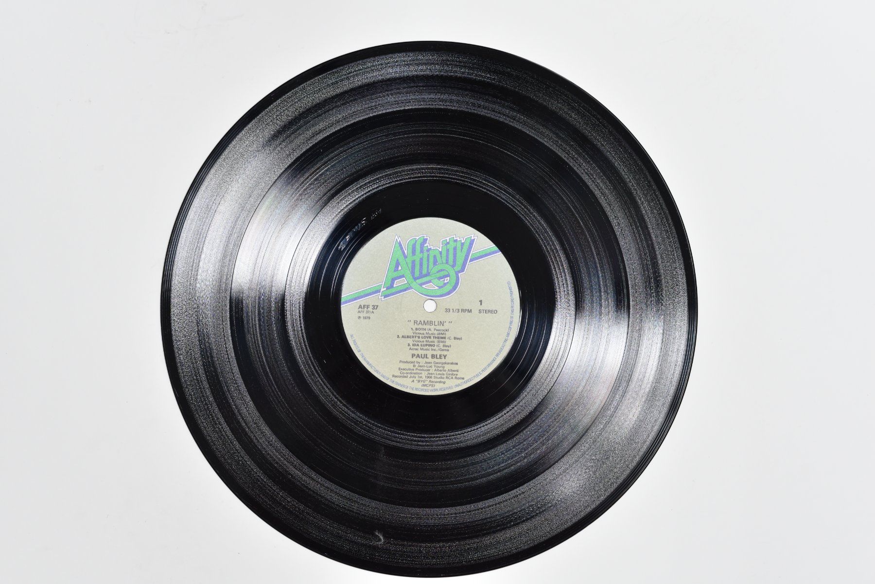 Vinyles: Schallpatte Paul Bley - Ramblin' – D'occasion à Glis par AtelierManus 2