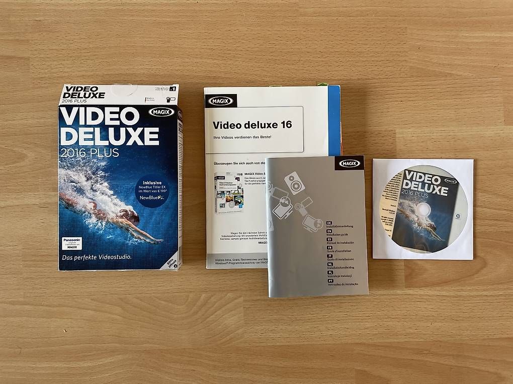 Software: Videoschnittprogramm MAGIX Video Deluxe 16 Plus – Gebraucht aus Oberburg von Sina.B