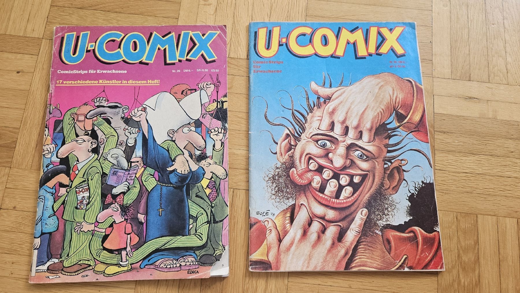 BD: U - Comix Nummer 26 und 60 – D'occasion à Luzern par Chusger