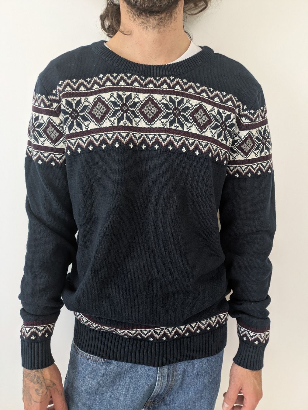 Selected Maglioni & Felpe: Herren Pullover Selected Homme dunkelblau Grösse L  – Usato da Rorschach venduto da joh_v2y2