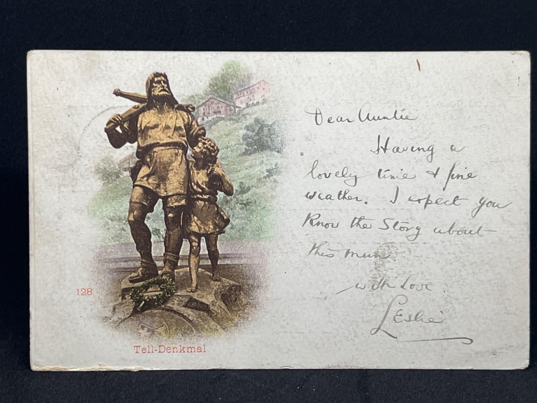 Cartoline postali: Tell-Denkmal – Usato da Widnau venduto da Brusi9