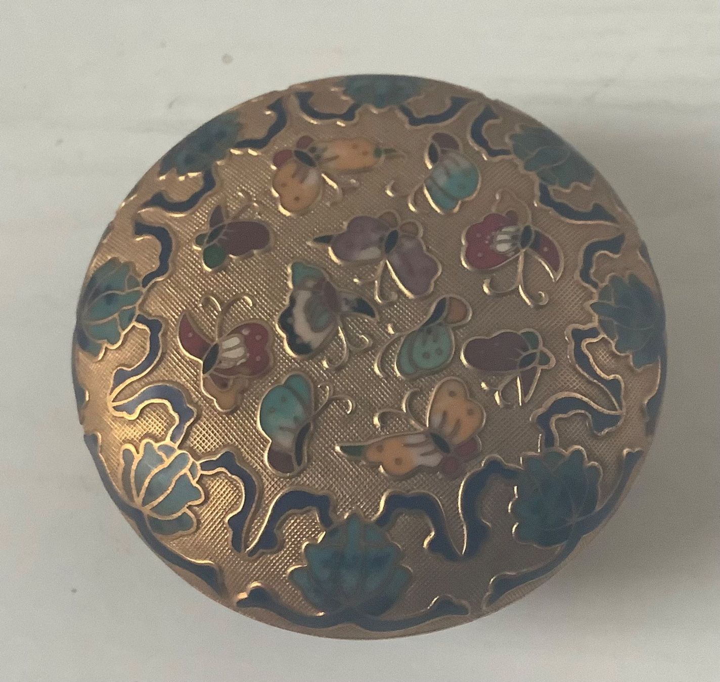 Autres décorations & accessoires: CHINESISCHE CLOISONNÈ Deckeldose – D'occasion à Adlikon b.Regensdorf par Crystaldragon09 1