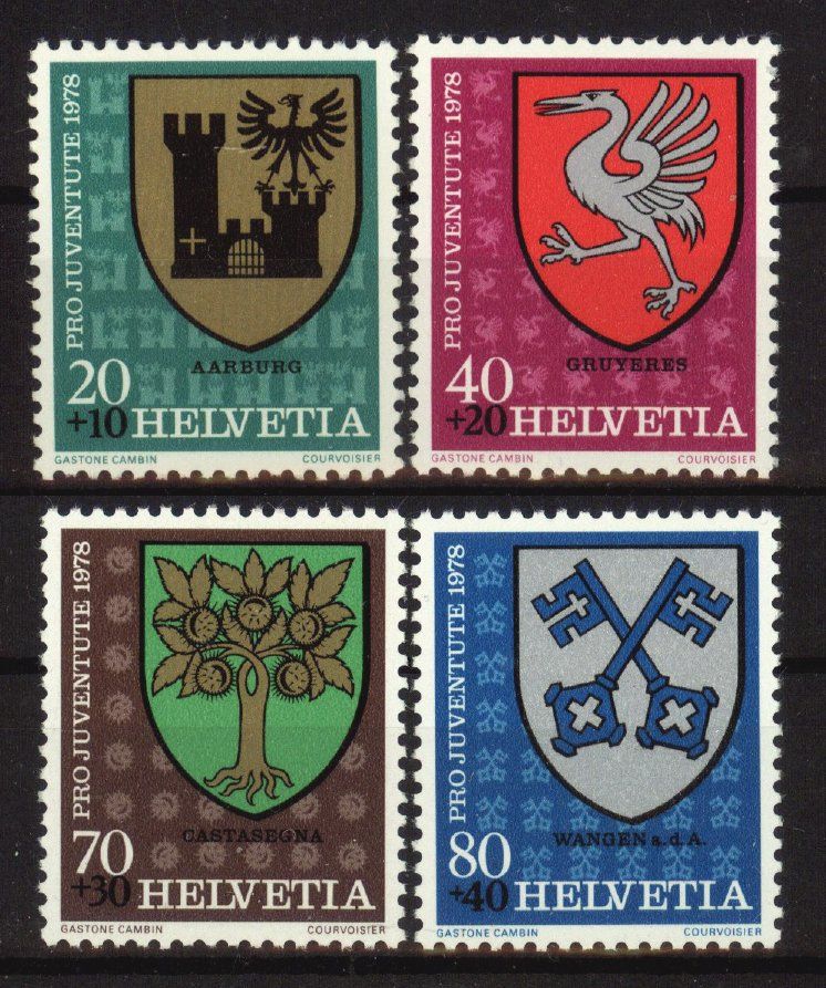 Tutti i francobolli: 1978, Pro Juventute ** (3) – Usato da Willisau venduto da Vollstempel