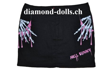 Rock Hell Bunny *NEU* XS Skeleton