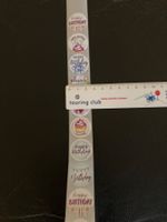 50 Kleber Happy Birthday Durchmesser 2.5 cm