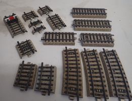 Märklin H0 Metal - ung. 15 kleinen Schienen (Ger.& Kurven)