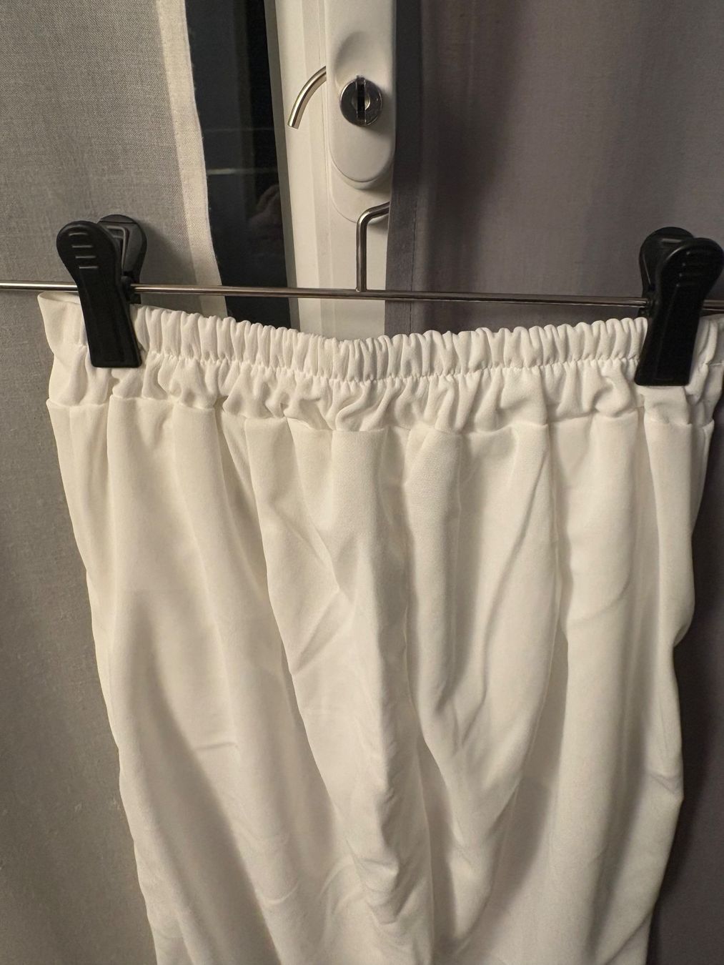 Pantaloni: Pantalon large blanc taille haute élégant été – Nuovo (secondo la descrizione) da Lausanne venduto da milou201619 2