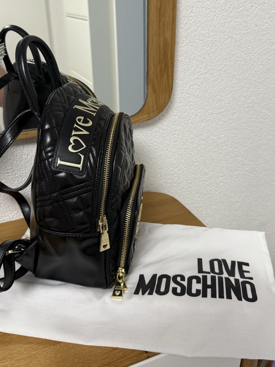 Moschino Zaini: Love Moschino Rucksack Schwarz – Nuovo (secondo la descrizione) da Dübendorf venduto da Nemo_0 1