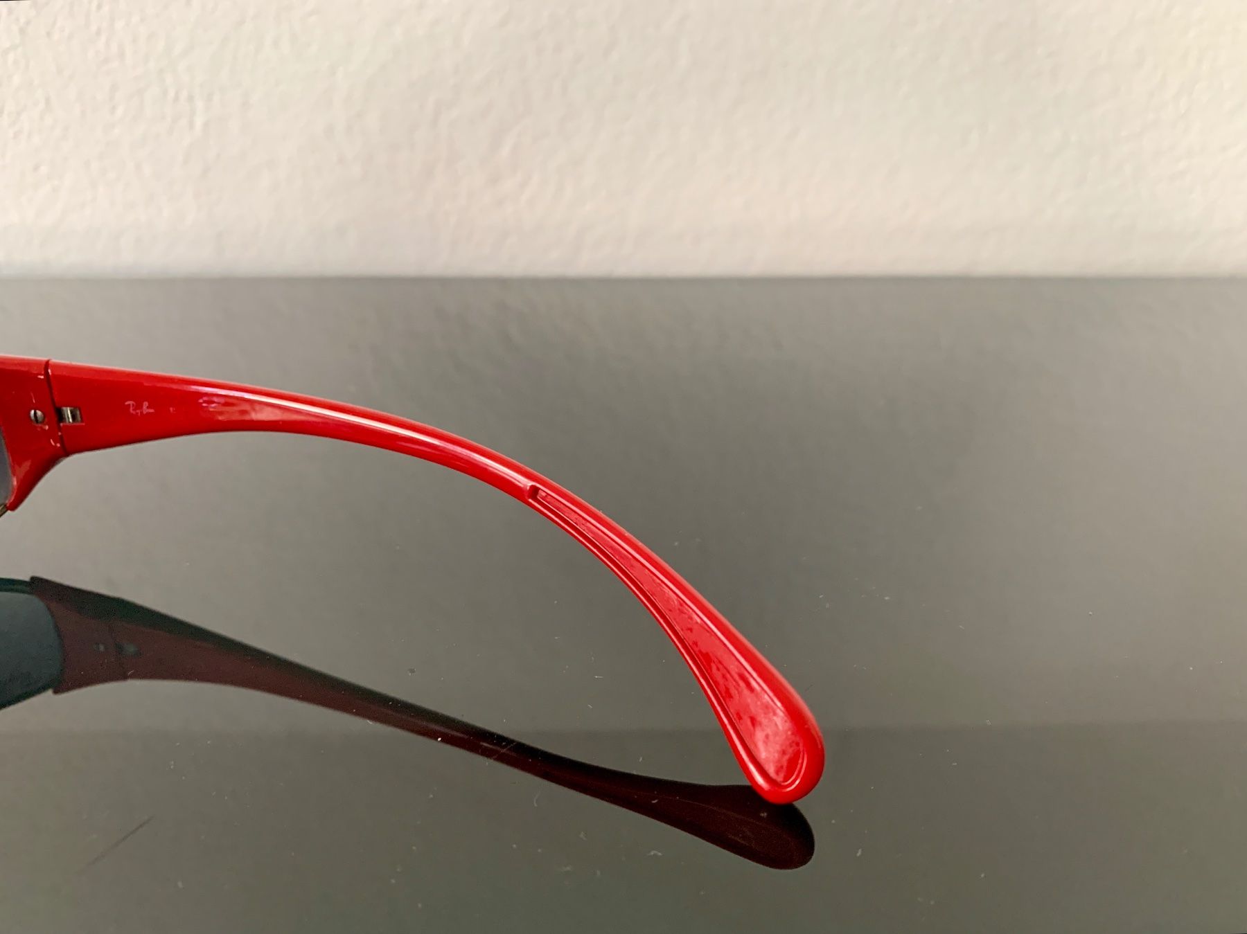 Ray-Ban Occhiali & Lenti: Ray-Ban Sonnenbrille Modell 3261 / rot – Usato da Zürich venduto da Les_Zurichois 4