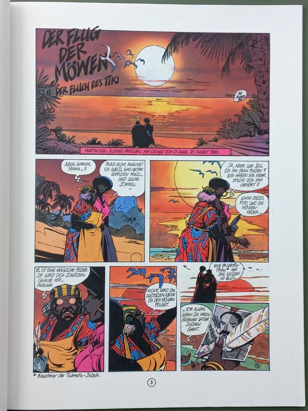 Fumetti: Comic - Der Flug der Möven 1 - Der Fluch des Tiki – Usato da Niederuzwil venduto da lubimaja 1