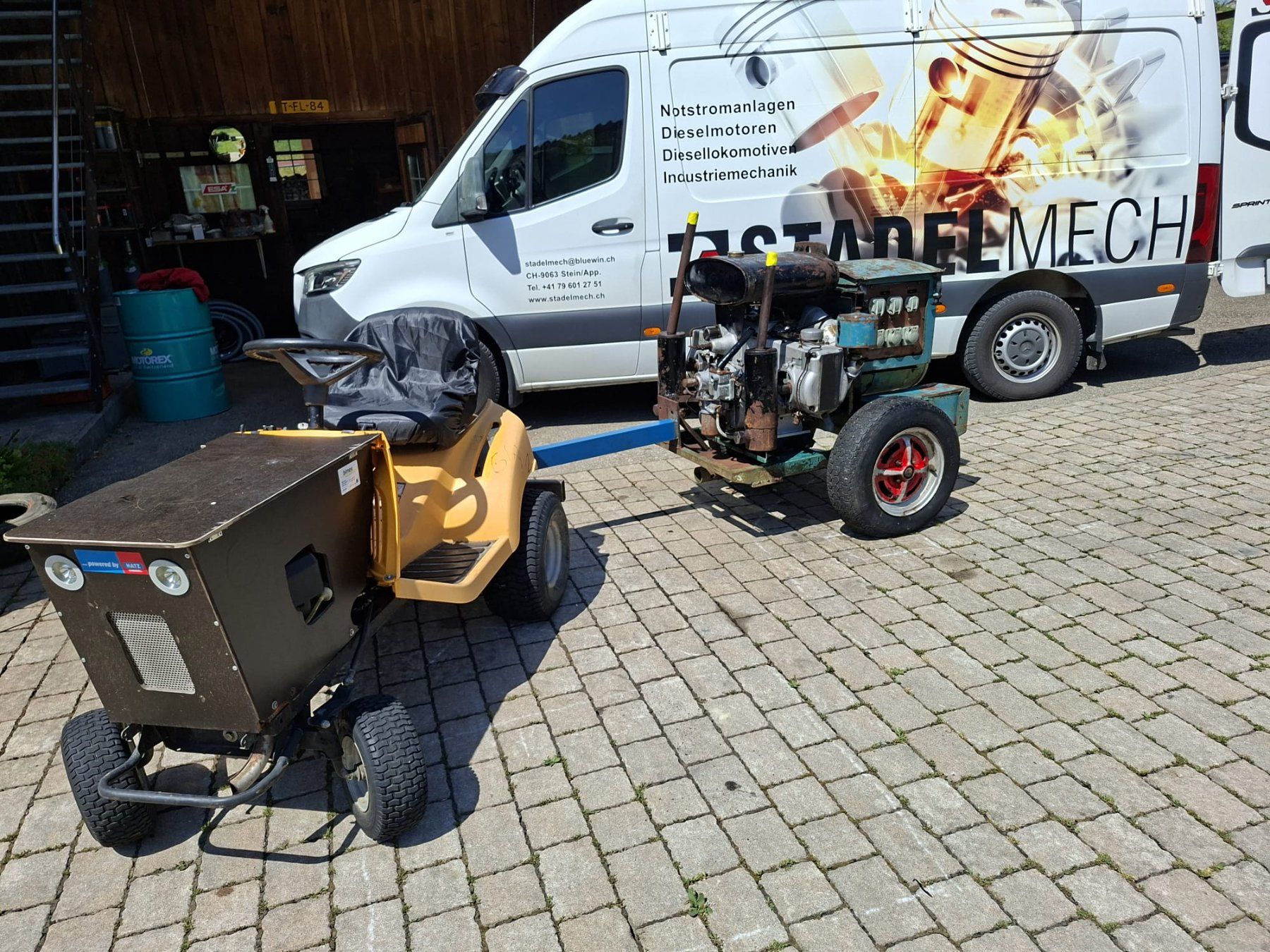Moteurs: Dieselmotor Generator Enfield – D'occasion à Stein AR par arsteiso 1