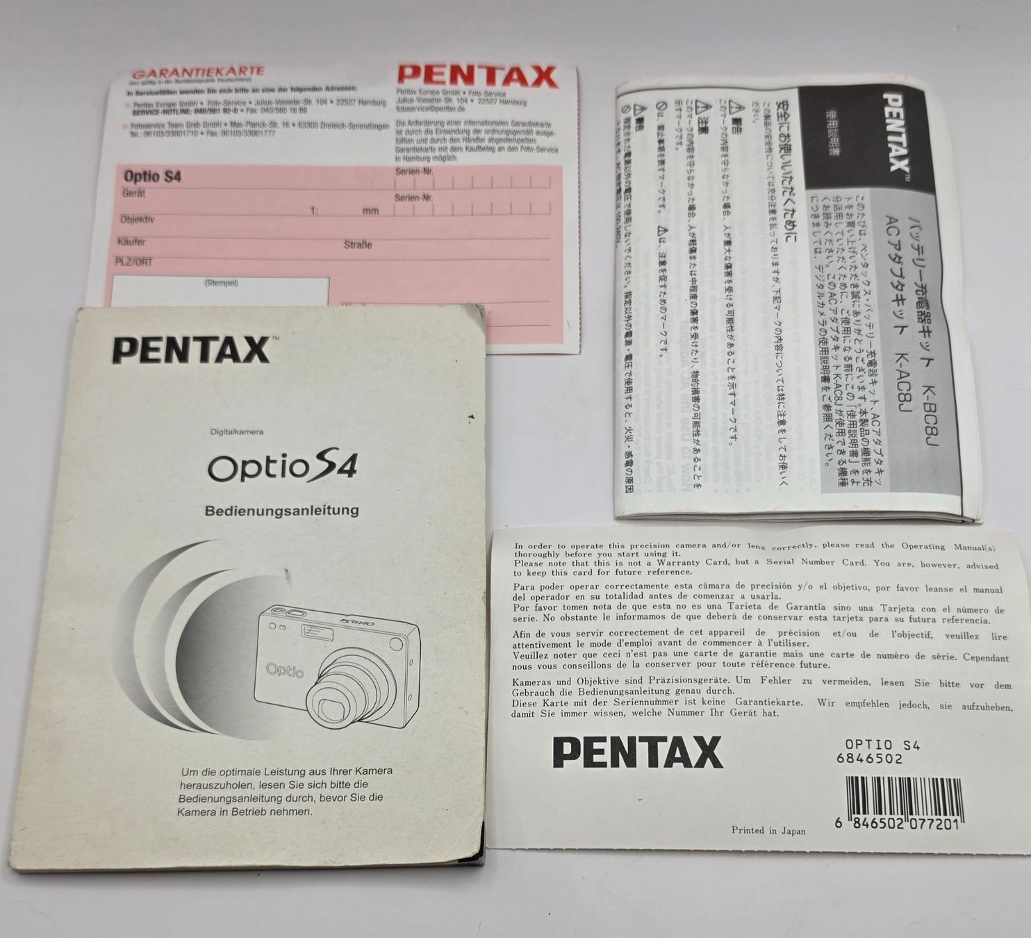 Pentax Appareil photo: Pentax Optio S4 – D'occasion à altendorf par keskomat 4