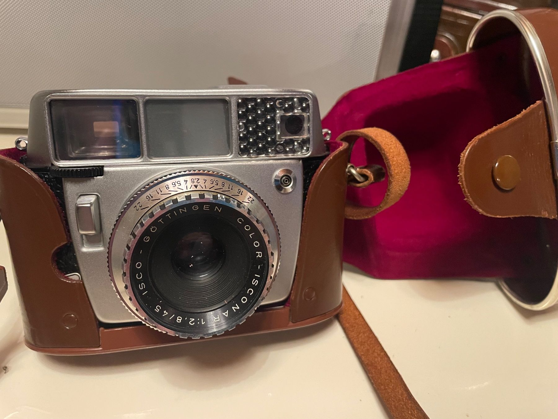 Objectif Photo Vintage Arette IB ISCO Gottingen ISCONAR 2.8/45 - Monture ISCO, Non Testé