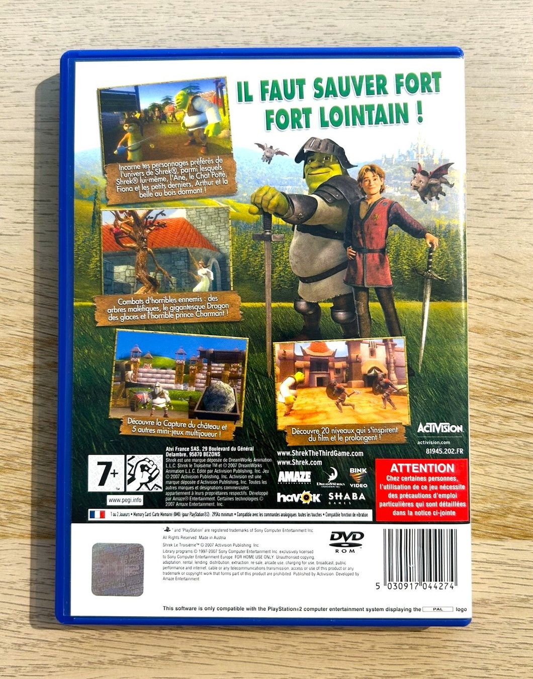 Sony Giochi: Shrek Le Troisième PS2 – Usato da St. Gallen venduto da Alpine.Arcade 1