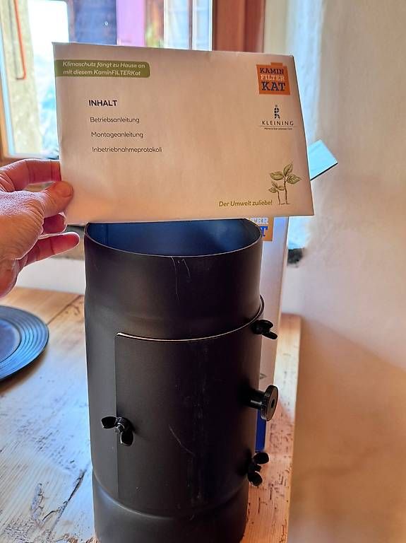 Camini: Feinstaubfilter, Kamin Filter KAT, neu und ungebraucht – Nuovo e nell'imballaggio originale da Frenières-sur-Bex venduto da Sonbi 3