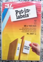 3L Office Label 8507-12, selbstklebend, 35x102mm, 24 Stk NEU
