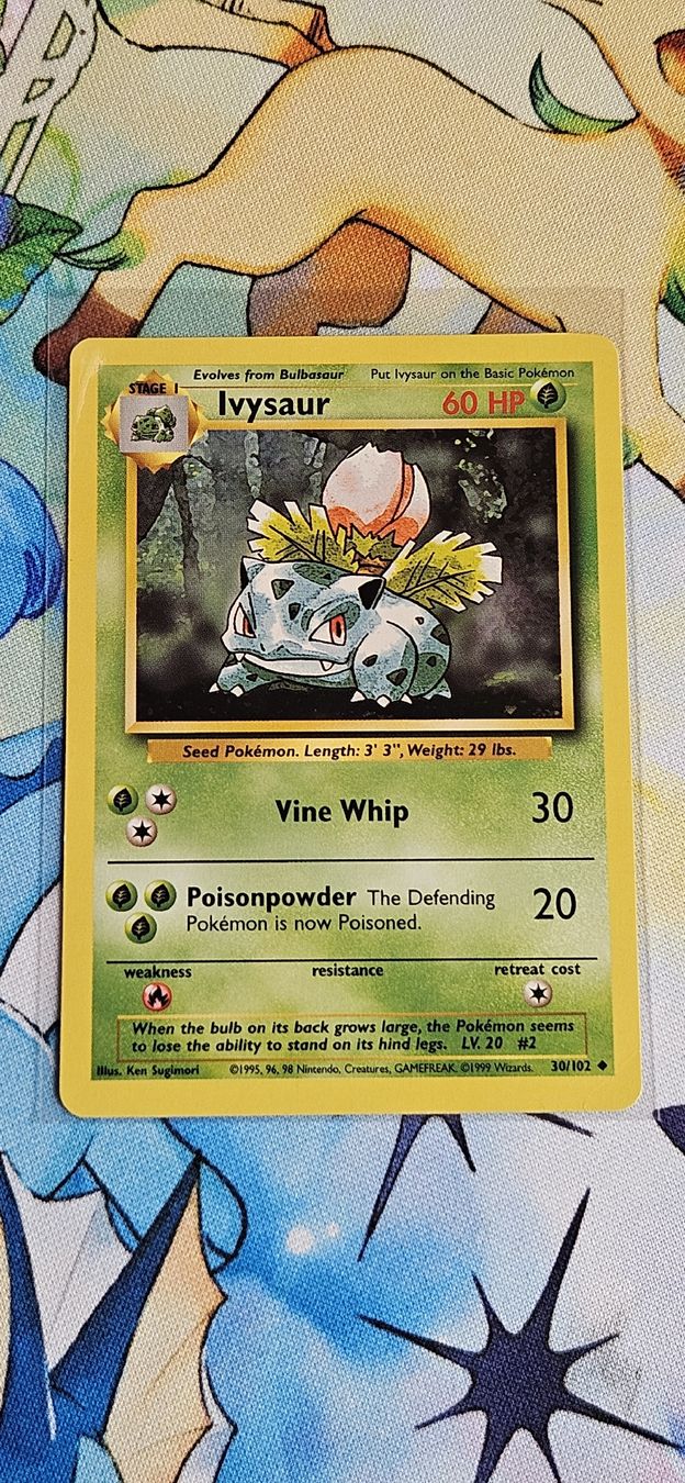 Pokémon Sammelbilder & Trading cards: Ivysaur 30/102 Base Set ENG – Gebraucht aus Belp von Ginus85