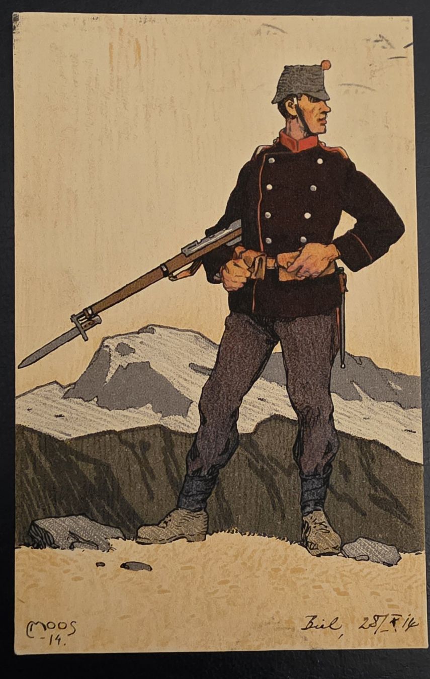 Cartoline postali: Postkarte Schweizer Armee – Usato da Bern venduto da Kocholo 1