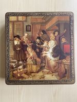 Seltene antike Schuybroek Blechdose – Jan Steen “Het Sint-Ni