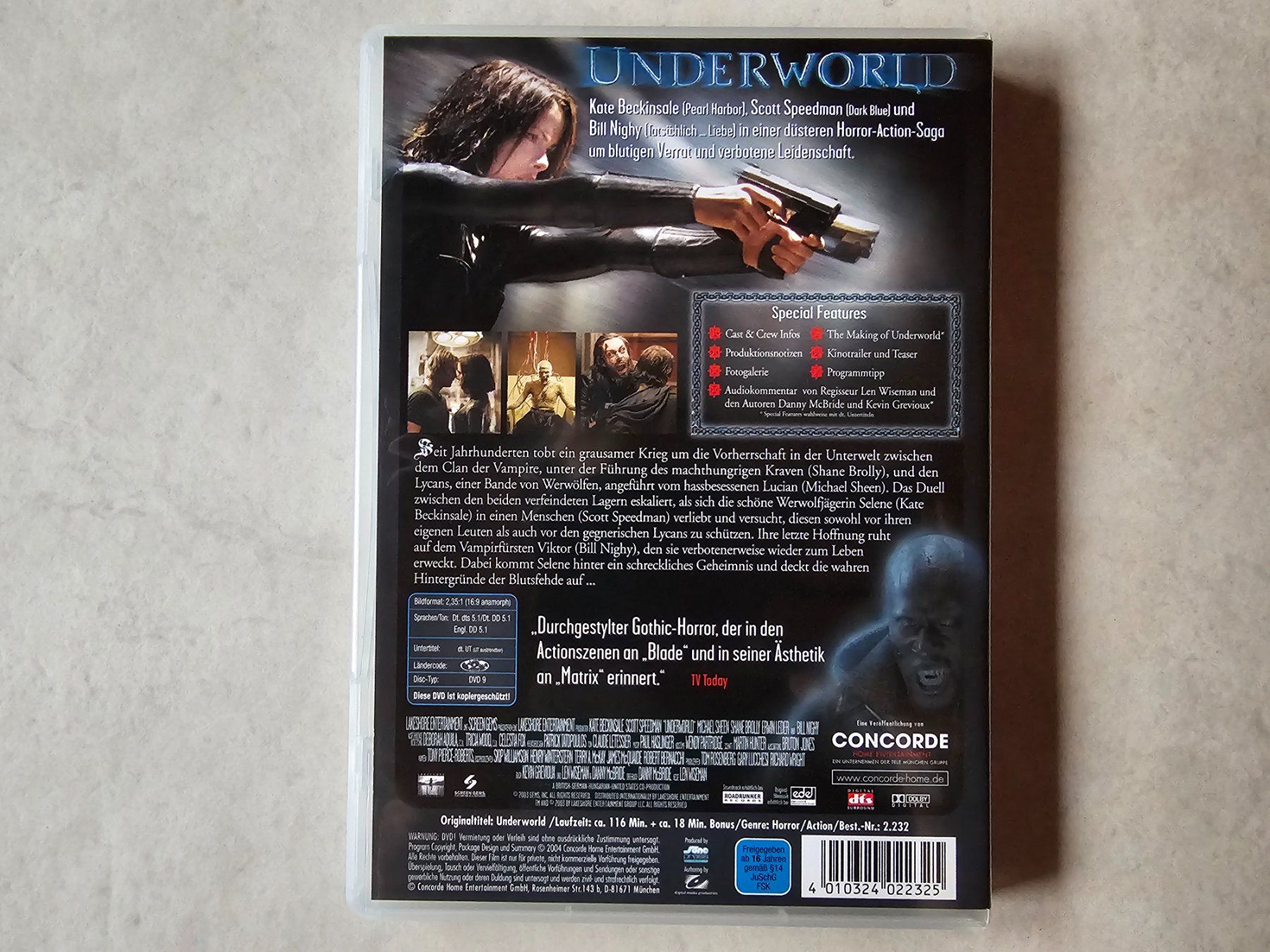 Tutti i DVDs: Underworld  -  Originalfassung – Usato da Schneisingen venduto da backstore24 1