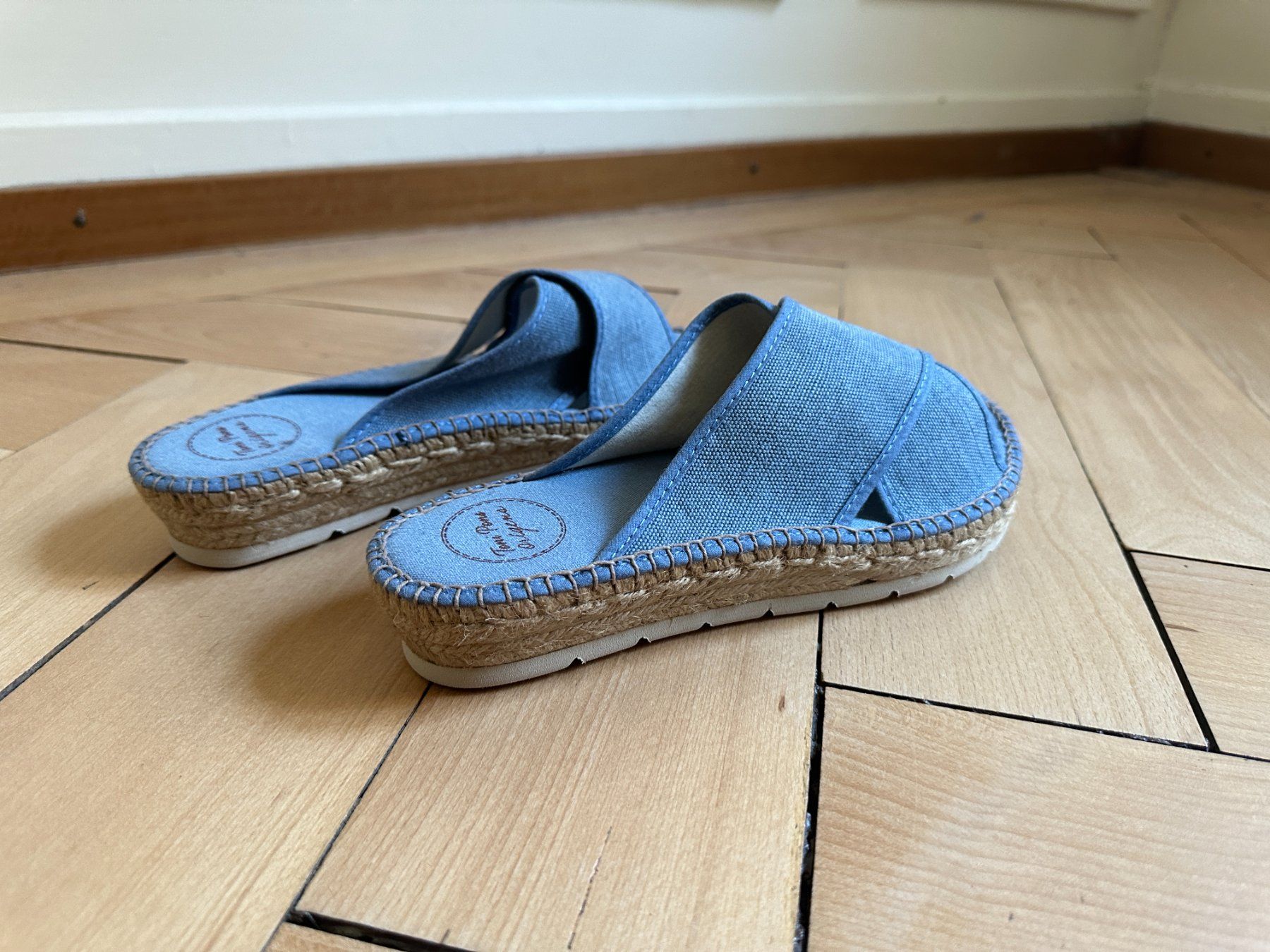 Damenschuhe: TONI PONS - Espadrilles Sandale hellblau 40 – Neu (gemäss Beschreibung) aus Zürich von Diazaio 2