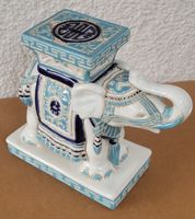 🩵 Schöner 80er Jahre Keramikelefant Dekoration gemarkt TH