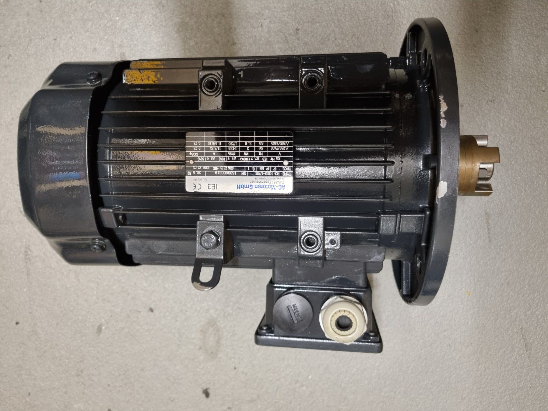 Motoren: AC-Motoren Type FCA 100LB-4PHE – Gebraucht aus Zug von jordi2005