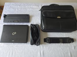 Fujitsu Lifebook-S761, Dockingstation, Laptoptasche, Zubehör