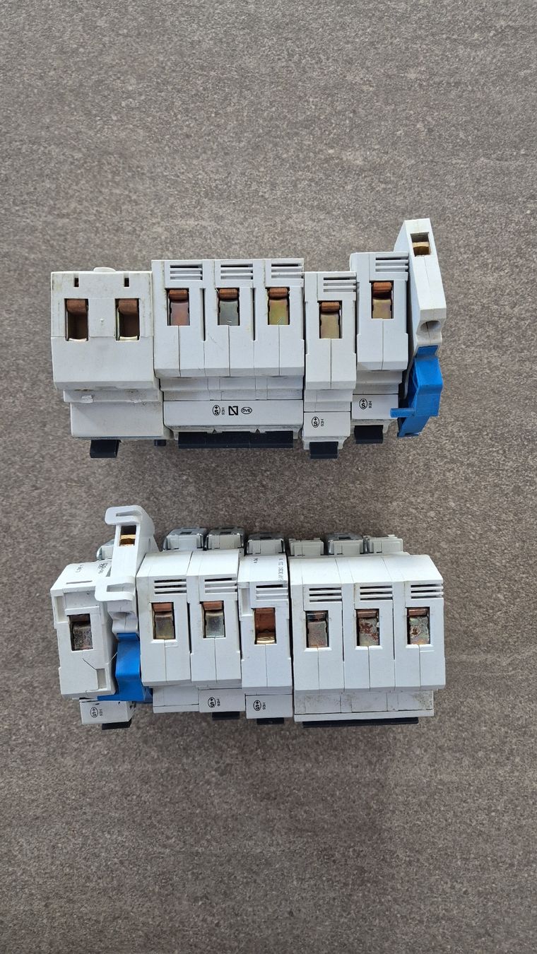 Hager Componenti elettronici: Diverse Hager Sicherungsautomat, gebraucht. – Usato da Gachnang venduto da Deltablau 2
