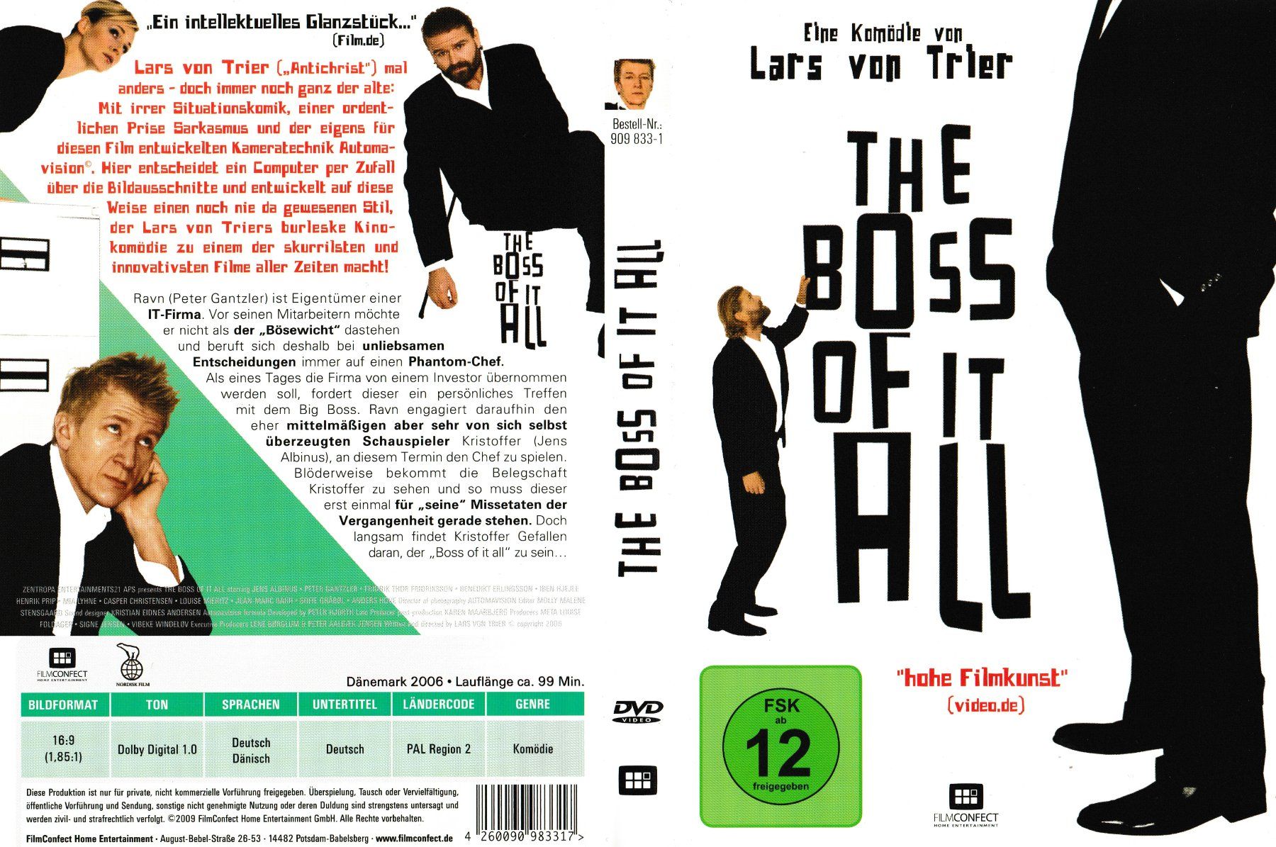 Tutti i DVDs: DVD - The Boss of It All – Usato da Langnau am Albis venduto da MediaRescuerKeLoX