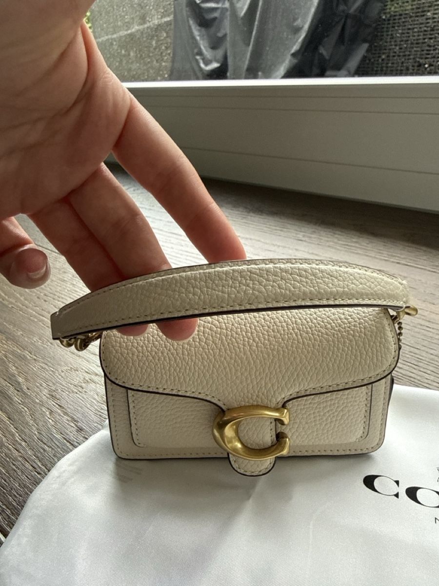 Coach Borse da donna: Coach Tabby Bag - Cream Pebble Leather - Never Worn – Nuovo (secondo la descrizione) da Wilen b. Wollerau venduto da Nataly_ 1