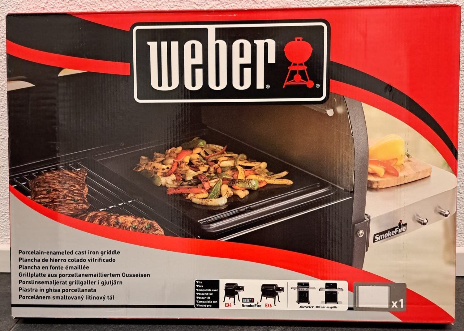 Weber Grillzubehör: Weber Grillplatte Neu und Orginal Verpackt – Neu und originalverpackt aus Niederbipp von Bea.