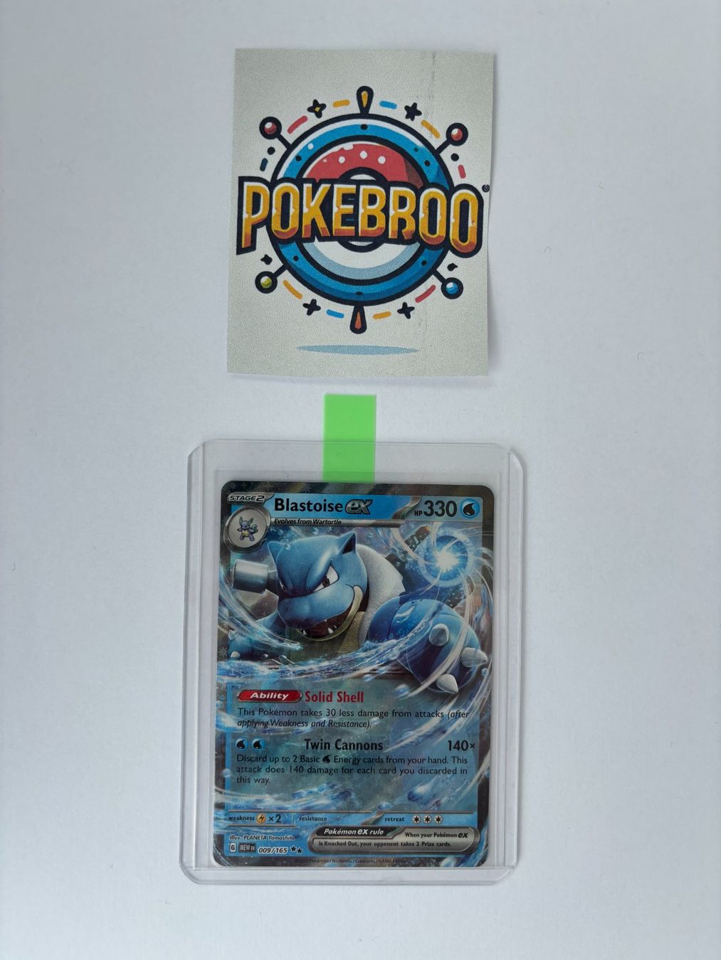 Pokémon Carte collezionabili: Carte Pokémon 151 Blastoise ex 009/165 – Nuovo (secondo la descrizione) da Peseux venduto da AceShop 2